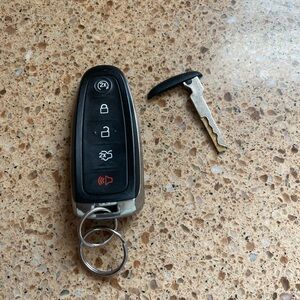 OEM FORD EXPLORER EDGE smart keyless entry remote fob M3N5WY8609 + KEY INSERT
